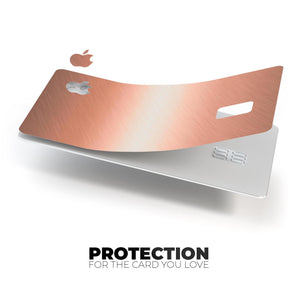 Rose Gold Digital Brushed Surface V1 Premium Protective Decal